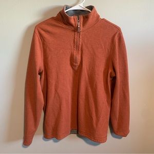 Banana Republic Rusty Orange Zip Up-Md